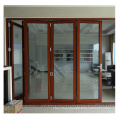 Commercial system high performance folding window door